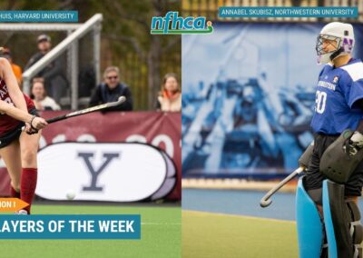 Skubisz, Beekhuis named NFHCA Division I National Players of the Week