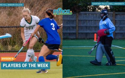 Tello, Hill named NFHCA Division III National Players of the Week