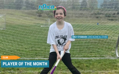 Stegmaier named NFHCA December Club Player of the Month