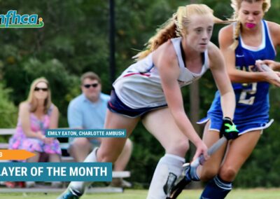 Eaton named NFHCA January Club Player of the Month