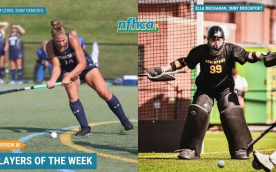 Lewis, Buchanan named NFHCA Division III National Players of the Week