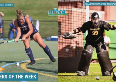 Lewis, Buchanan named NFHCA Division III National Players of the Week