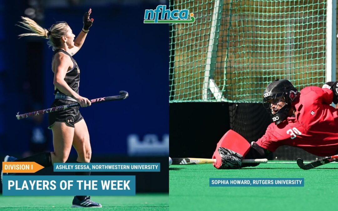 Sessa, Howard named NFHCA Division I National Players of the Week