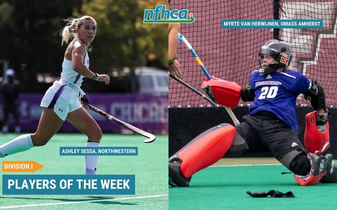 Sessa, van Herwijnen named NFHCA Division I National Players of the Week