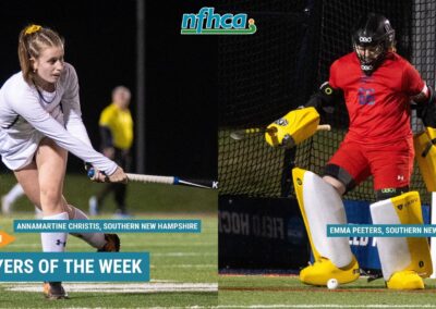 Christis, Peeters named NFHCA Division II National Players of the Week