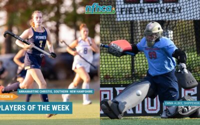 Christis, Albee named NFHCA Division II National Players of the Week