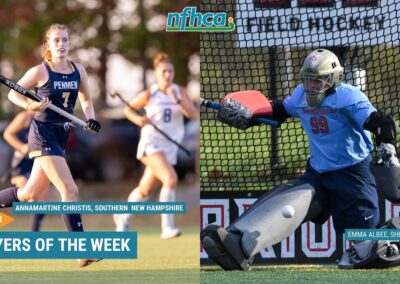 Christis, Albee named NFHCA Division II National Players of the Week