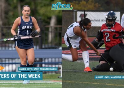 Davis, Lewis named NFHCA Division II National Players of the Week