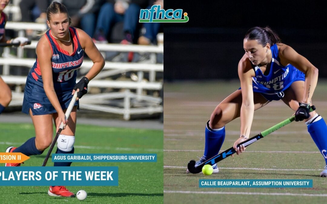 Garibaldi, Beauparlant named NFHCA Division II National Players of the Week