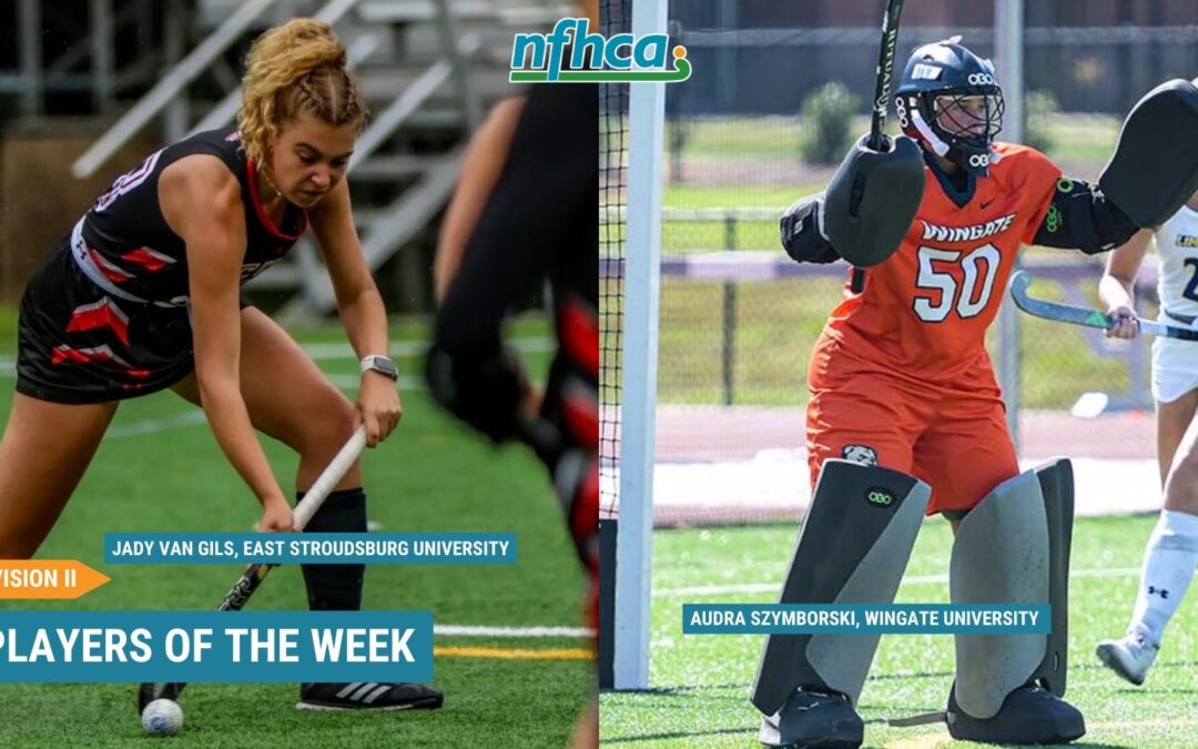 van Gils, Szymborski named NFHCA Division II National Players of the Week