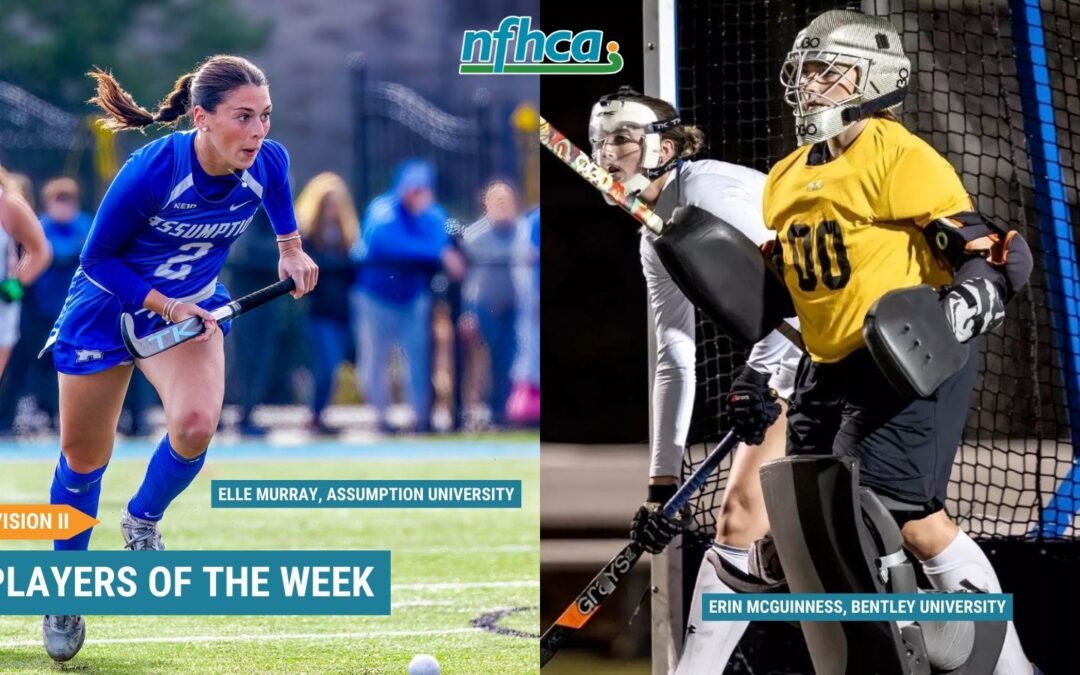 Murray, McGuinness named NFHCA Division II National Players of the Week