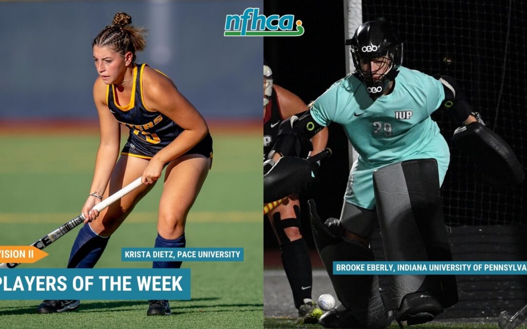 Dietz, Eberly named NFHCA Division II National Players of the Week