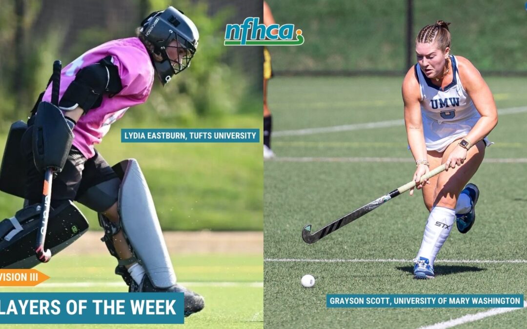 Scott, Eastburn named NFHCA Division III National Players of the Week