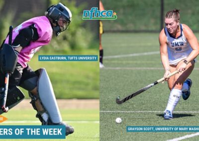 Scott, Eastburn named NFHCA Division III National Players of the Week