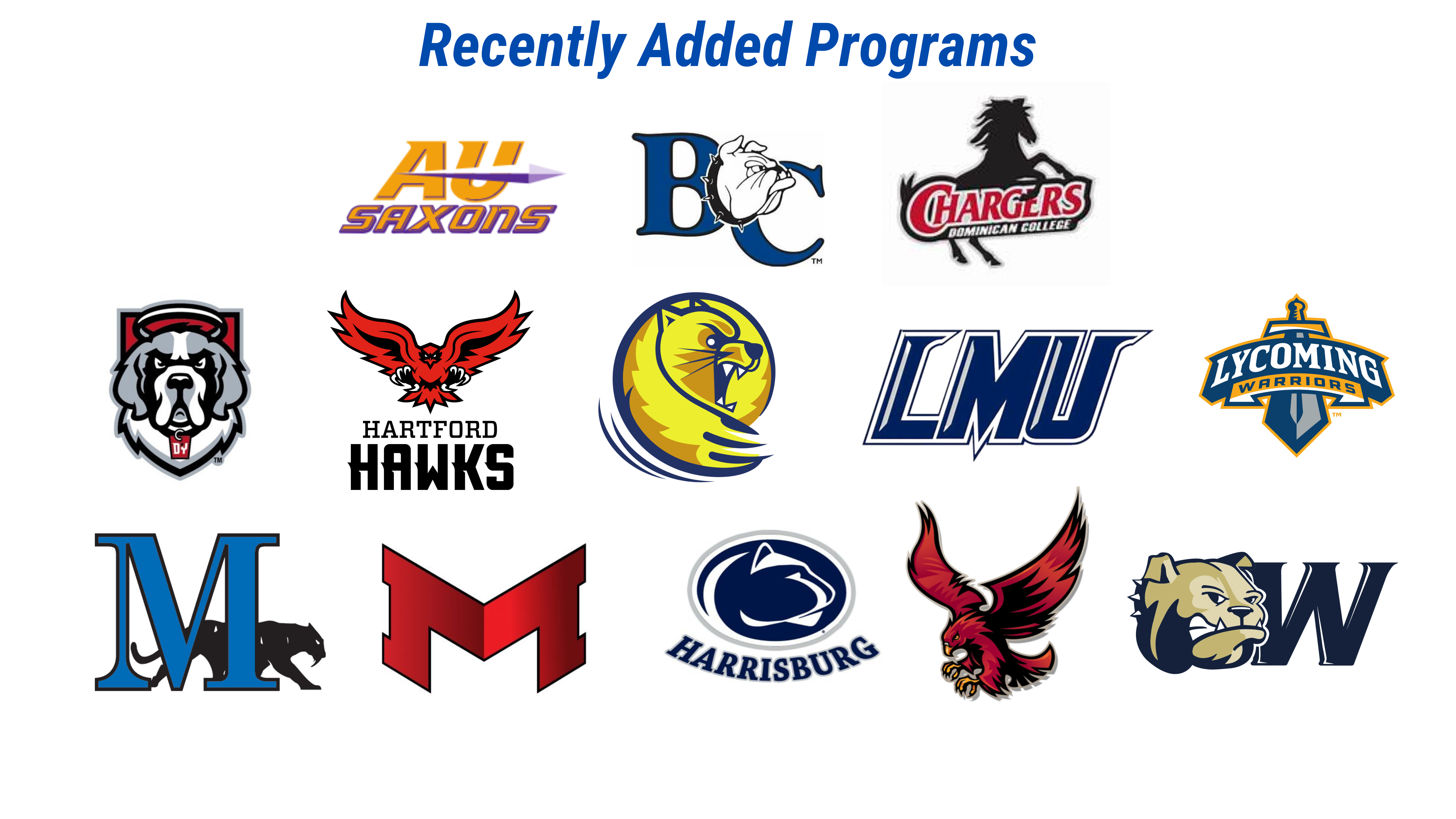 Newer Field Hockey Programs