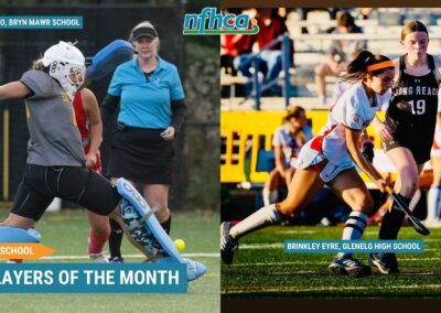 Eyre, Herkalo named NFHCA October High School Players of the Month