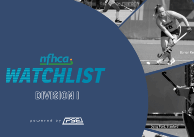 NFHCA 2025 Division I Watchlist