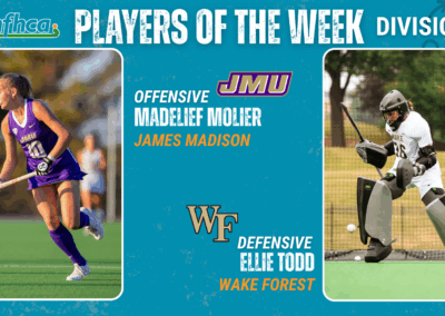 Molier, Todd NFHCA DI Field Hockey Players of the Week