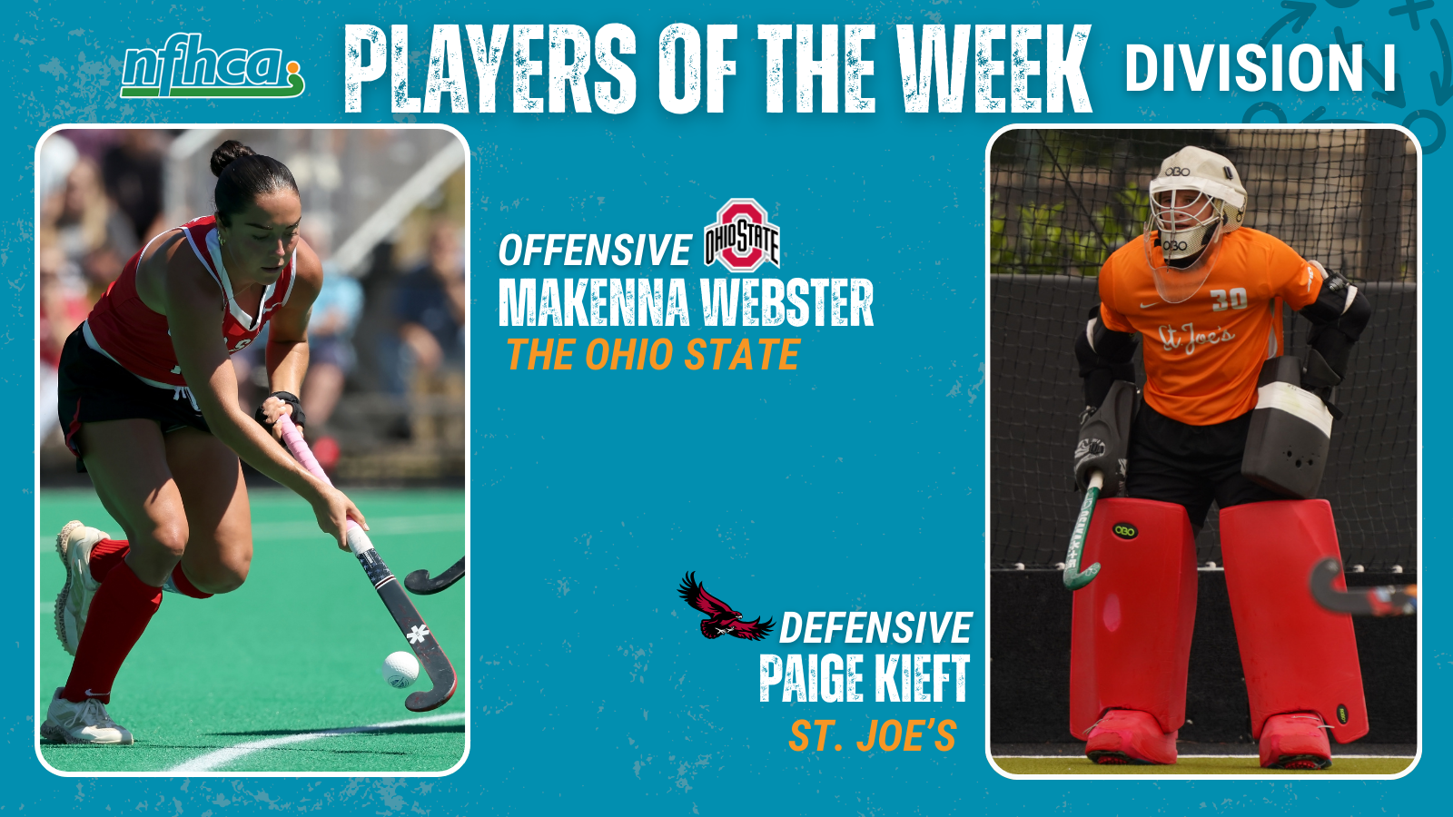 2025 Players of the Week 1 X (1) 2025 DI Players of Week 1