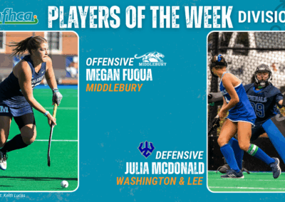 Fuqua, McDonald NFHCA Division III National Players of the Week