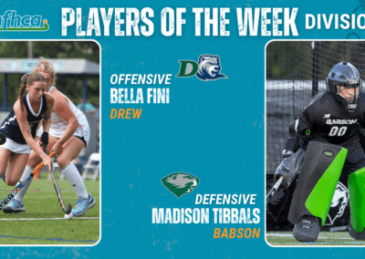 Fini, Tibbals NFHCA DIII Field Hockey Players of the Week