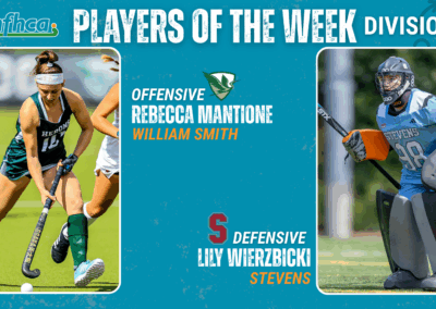 Mantione, Wierzbicki NFHCA DIII Field Hockey Players of the Week