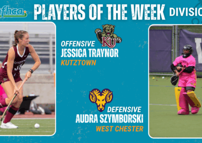 Traynor, Szymborski NFHCA DII Field Hockey Players of the Week