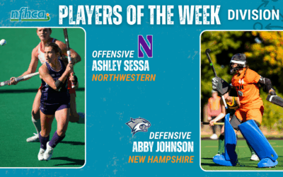 Sessa, Johnson NFHCA DI Field Hockey Players of the Week