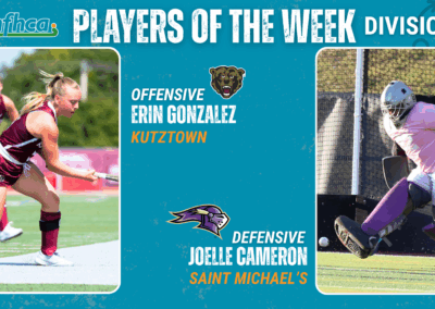 Gonzalez, Cameron NFHCA DII Field Hockey Players of the Week