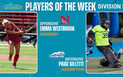 Westbrook, Gillette NFHCA DII Field Hockey Players of the Week