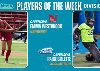 Westbrook, Gillette NFHCA DII Field Hockey Players of the Week
