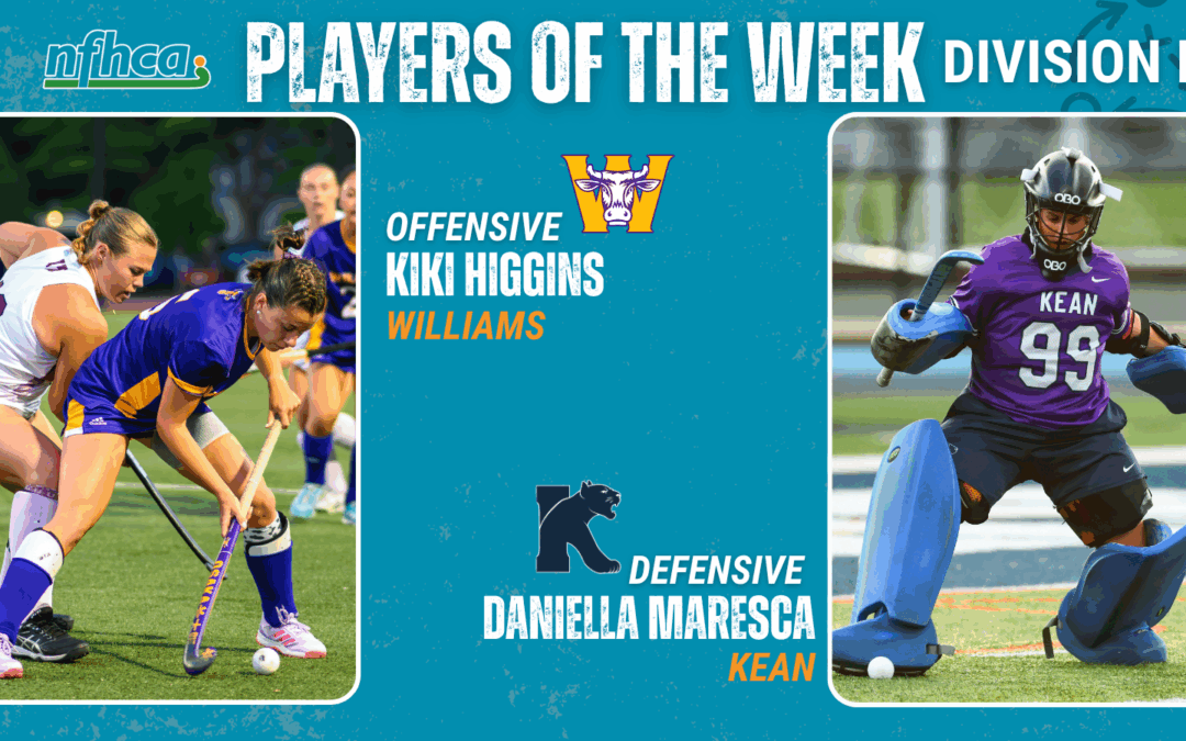 Higgins, Maresca NFHCA DIII Field Hockey Players of the Week