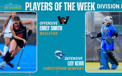 Smith, Kerr NFHCA DIII Field Hockey Players of the Week