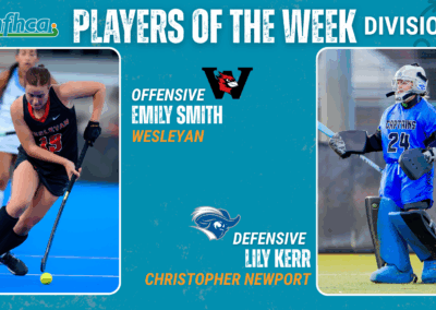 Smith, Kerr NFHCA DIII Field Hockey Players of the Week