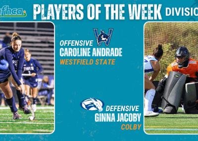 Andrade, Jacoby NFHCA DIII Field Hockey Players of the Week