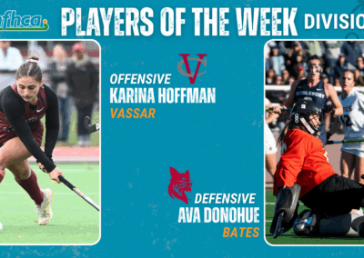 Hoffman, Donohue NFHCA DIII Field Hockey Players of the Week
