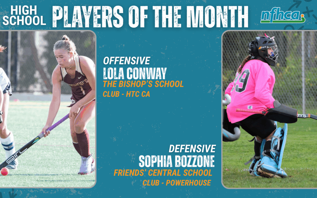 Conway, Bozzone named NFHCA October High School Players of the Month