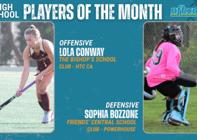 Conway, Bozzone named NFHCA October High School Players of the Month