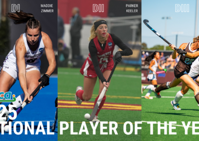 Zimmer, Keeler, and Biccard tabbed as NFHCA 2025 National Players of the Year
