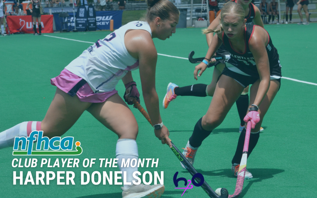 Harper Donelson named NFHCA Club Player of the Month