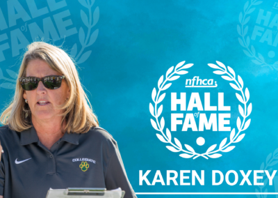 Karen Doxey Named to NFHCA’s Hall of Fame