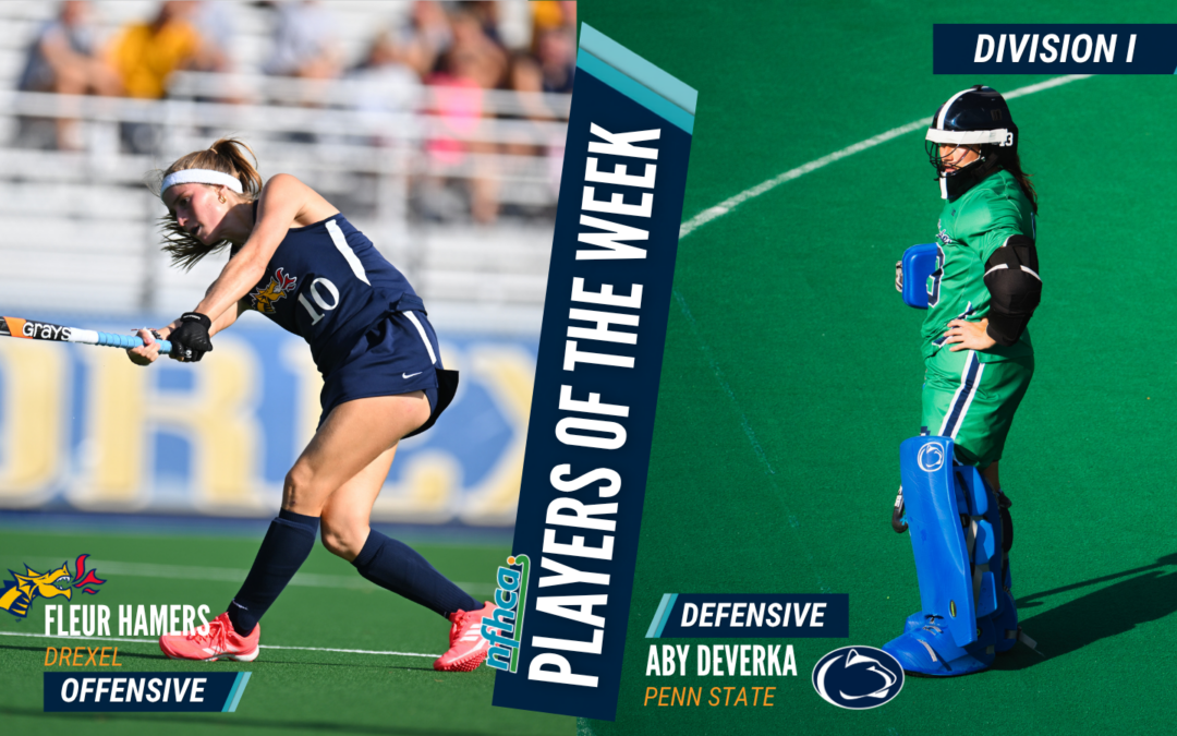 Hamers, Deverka NFHCA DI Field Hockey Players of the Week