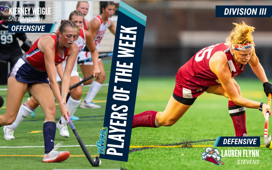 Weigle, Flynn NFHCA DIII Field Hockey Players of the Week