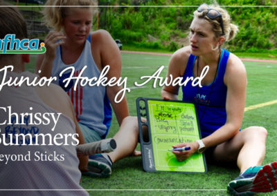 Chrissy Summers recognized as this year’s Junior Hockey Award winner