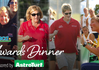 Honorees announced in advance of NFHCA Awards Dinner sponsored by AstroTurf