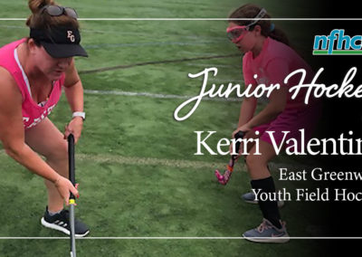 Kerri Valentine to receive the NFHCA Junior Hockey Award
