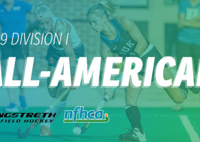 NFHCA announces 2019 Longstreth/NFHCA Division I All-American teams