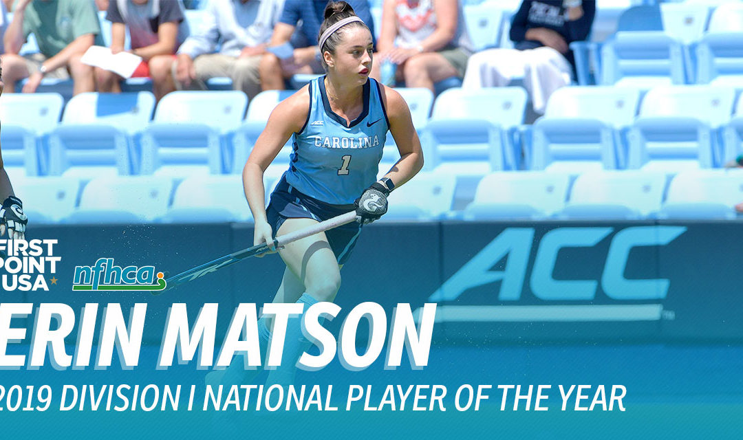 Matson chosen as 2019 First Point USA/NFHCA Division I National Player of the Year