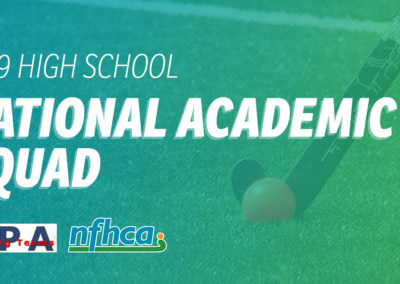 NFHCA announces 2019 OPA Winning Teams/NFHCA High School National Academic Squad