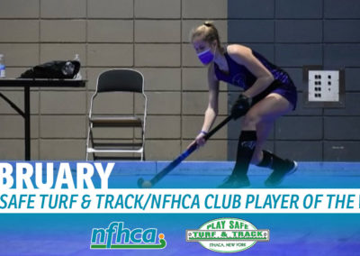 Standish named Play Safe Turf & Track/NFHCA February Club Player of the Month